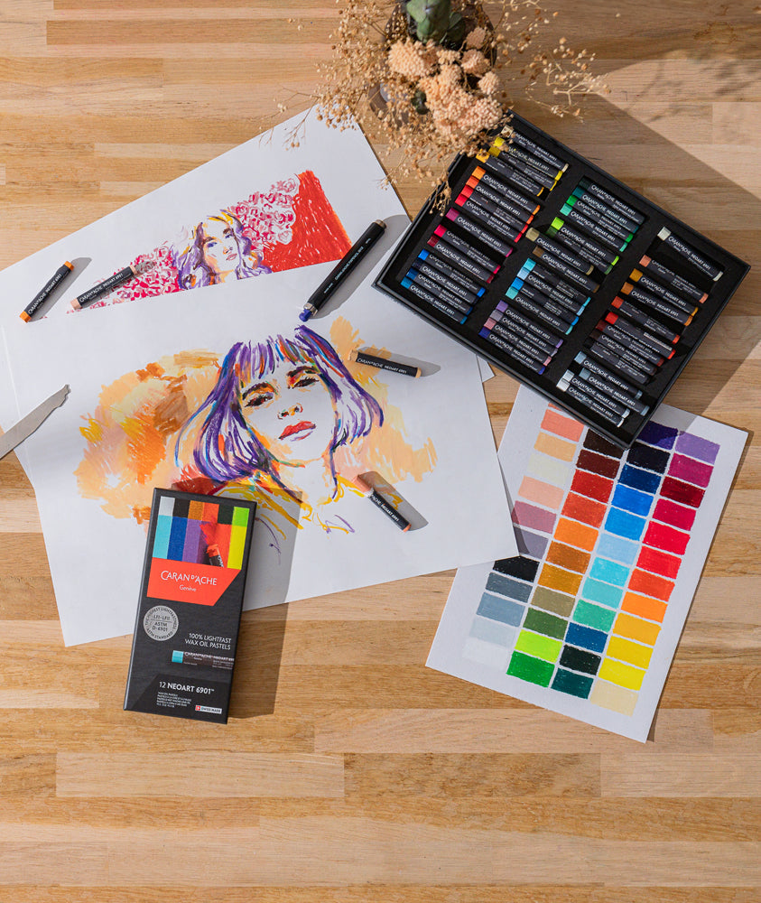 Caran d'Ache Neoart 6901 Wax/Oil Pastels