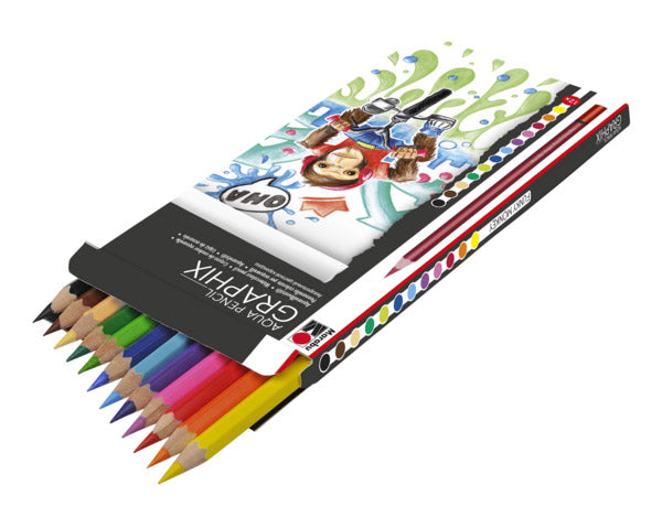 Marabu Aqua Pencil Graphix; FUNKY MONKEY