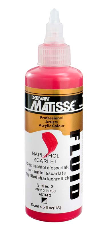 Matisse FLUID 135ml Naphthol Scarlet