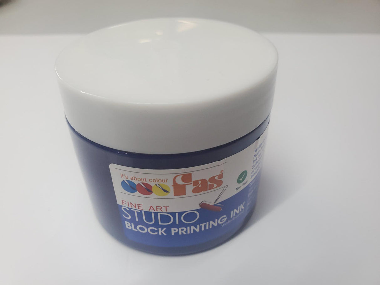 FAS STUDIO PRINTING INK 120ml PTHALO BLU