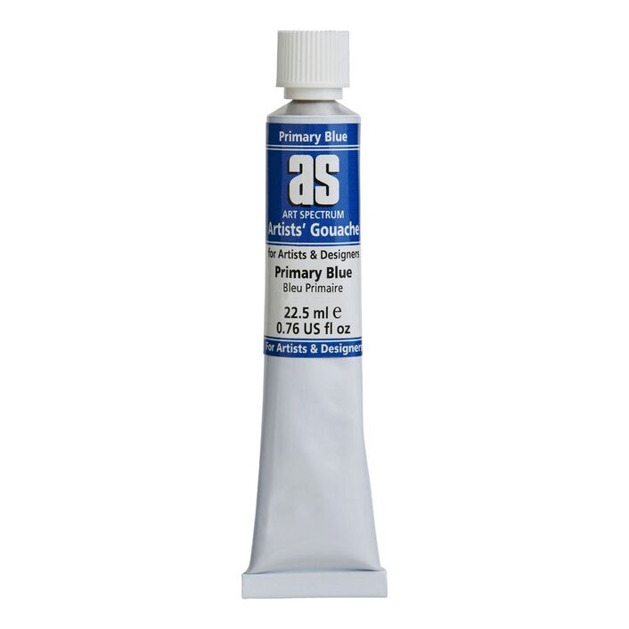 AS GOUACHE 22 5ML PRIMARY BLUE