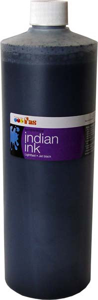 FAS WATERPROOF INDIA INK 1LTR