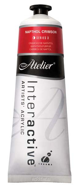 ATELIER 80ml NAPTHOL CRIMSON