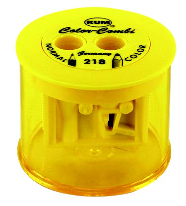 KUM 218T P/SHARPENER 2-HOLE SHP/RND (12)