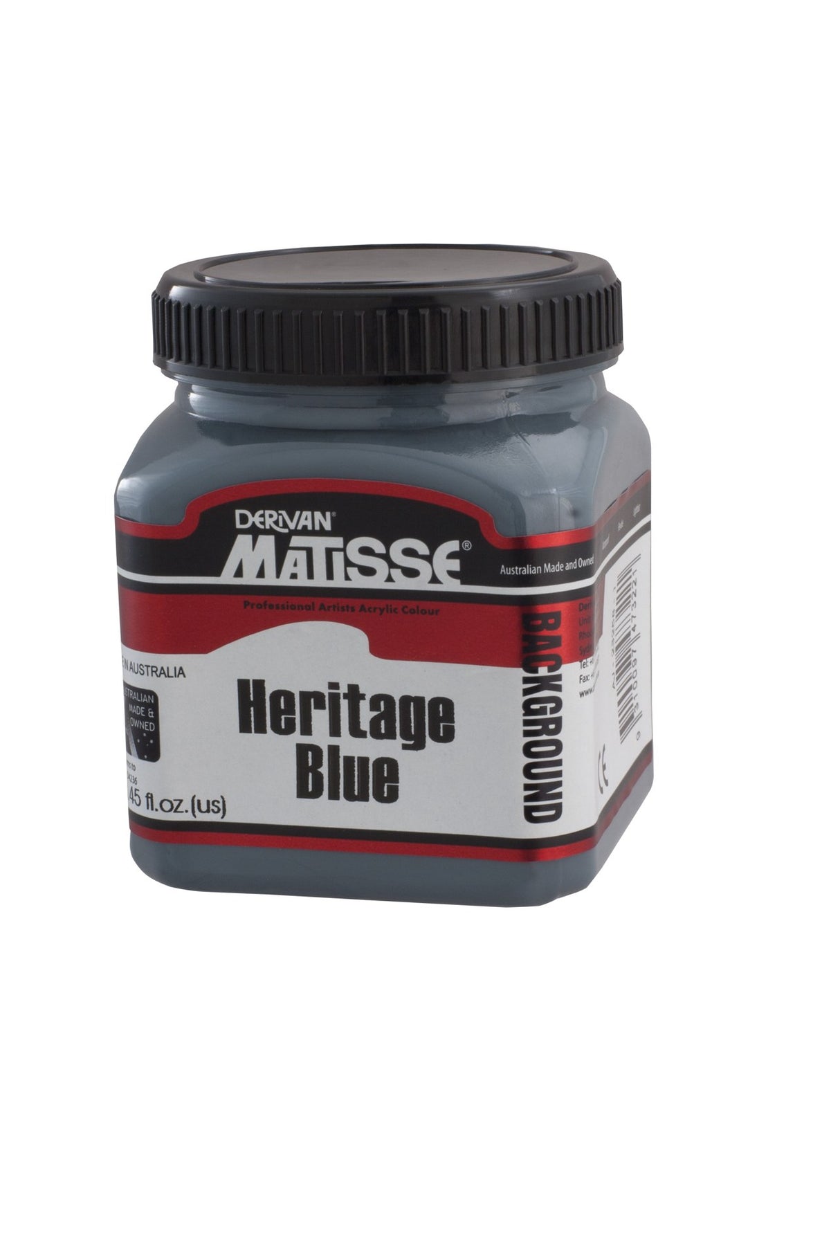 MATISSE BACKGROUND 250ML BLUE GREY DEEP 12 (HERITAGE BLUE)