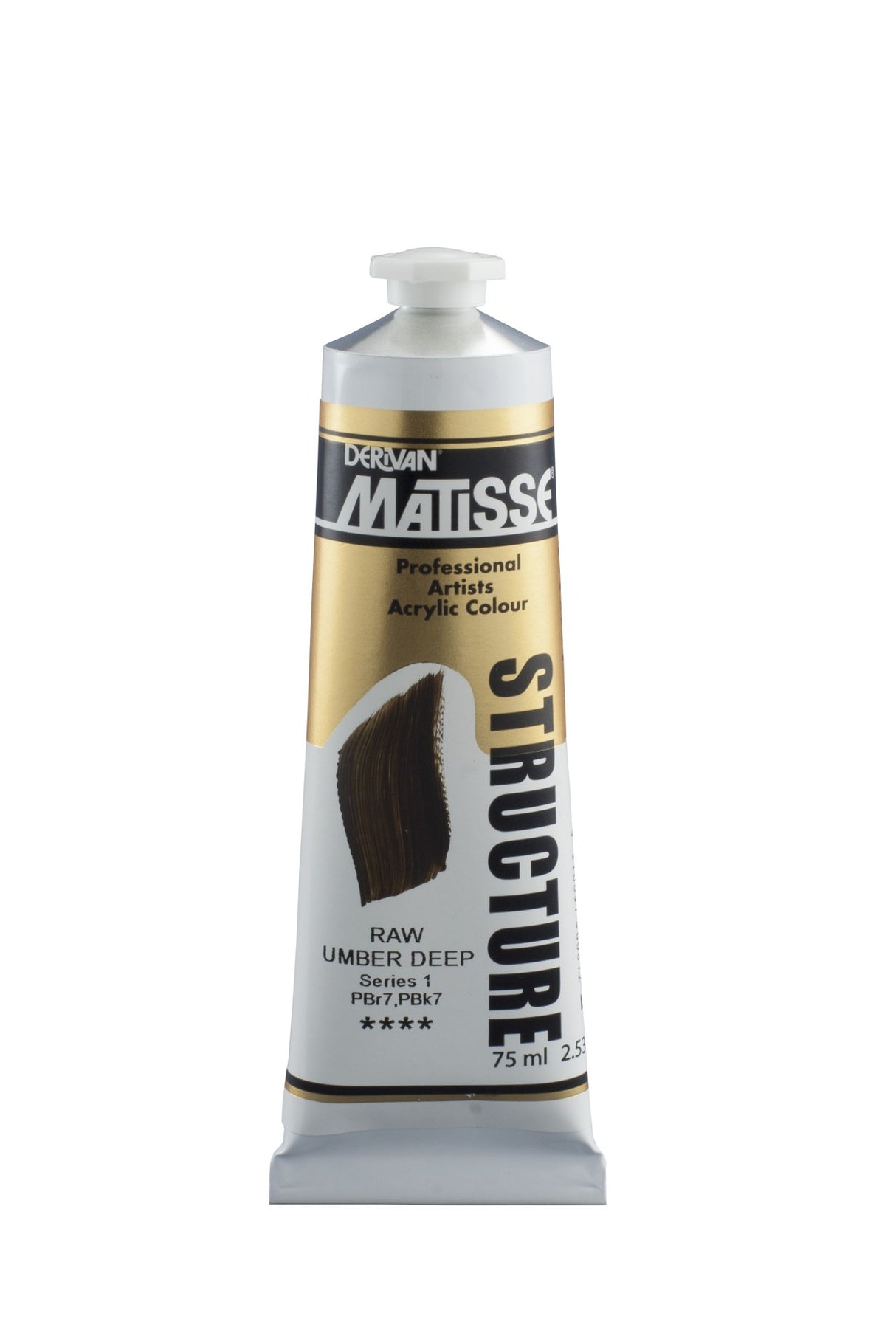 MATISSE STR 75ML RAW UMBER DEEP S1