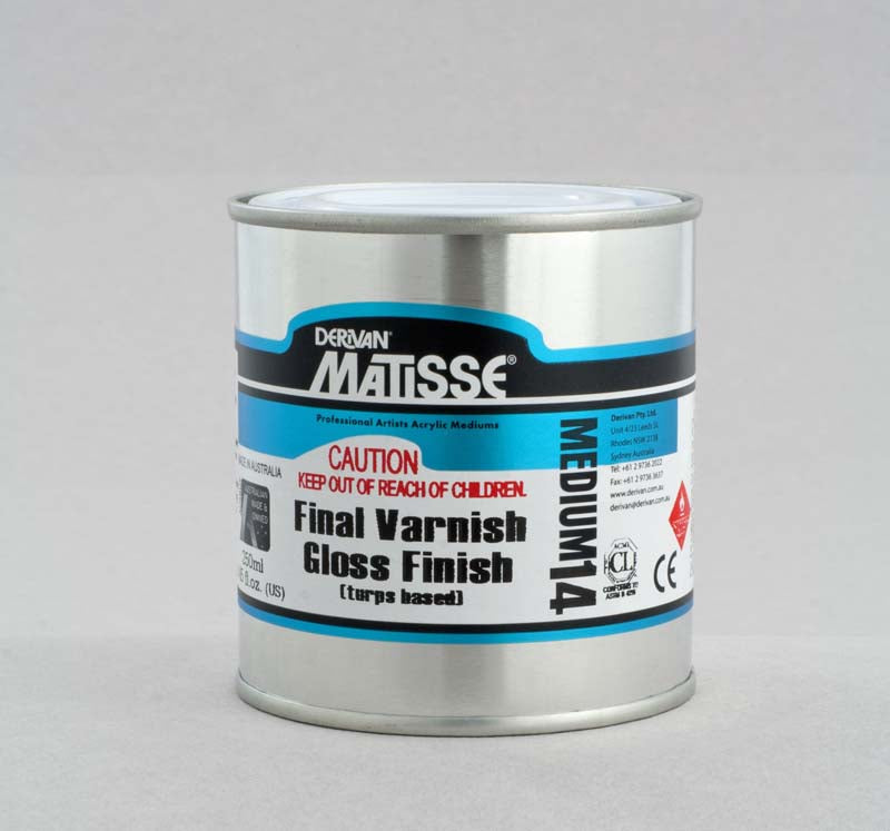MATISSE MM14 250ML GLOSS VARNISH T/B