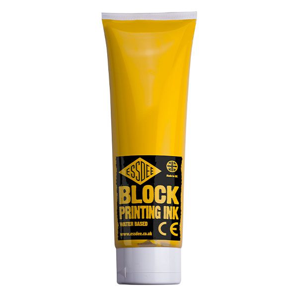 ESSDEE BLOCK PRINT INK 300ml BR YELLOW