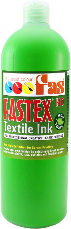 FAS TEXTILE INK 1 LTR FLUO GREEN