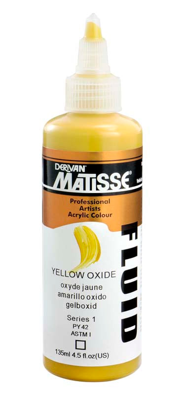 Matisse FLUID 135ml Yellow Oxide