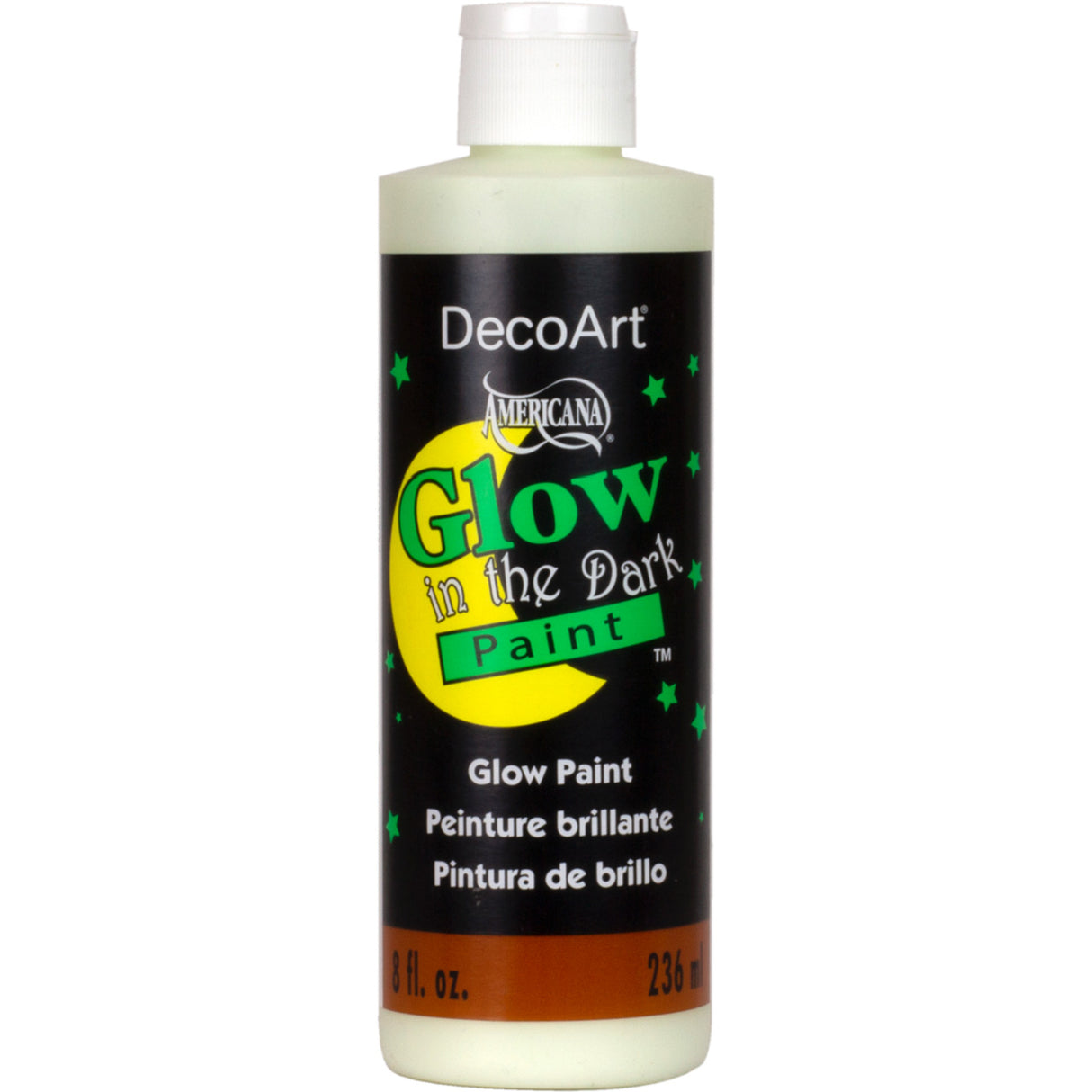 DECOART 8oz GLOW IN THE DARK MEDIUM