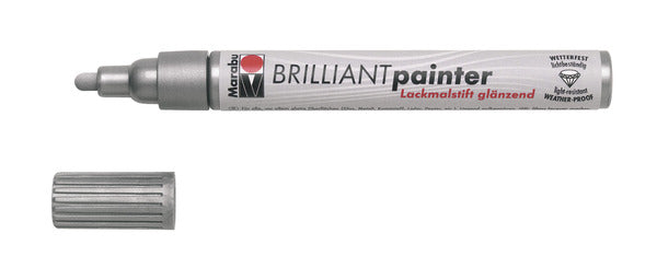 BRILLIANT PAINTER 2-4mm 082 SILVER