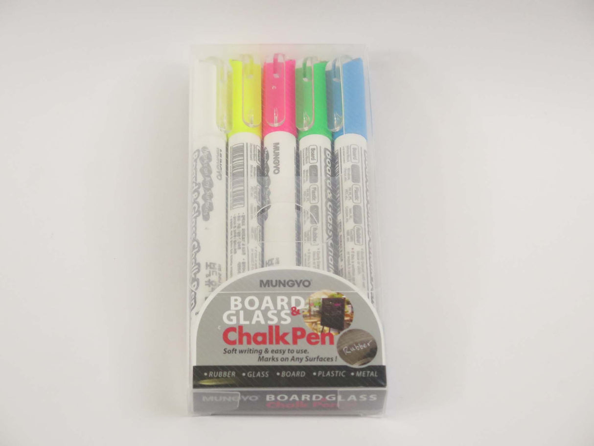 MUNGYO CHALK PEN SET OF 5