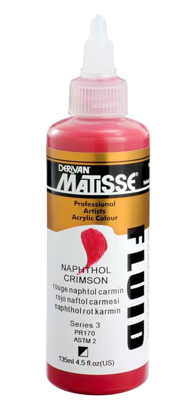 Matisse FLUID 135ml Naphthol Crimson