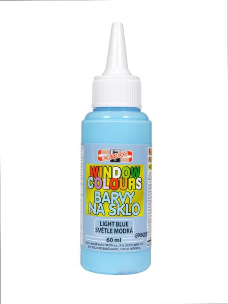 KOHINOOR GLASS COLOUR 60ml SKY BLUE