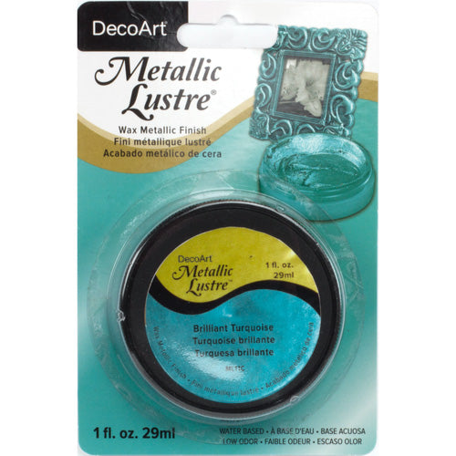 DECOART METALLIC LUSTRE 1oz BRILL TURQU