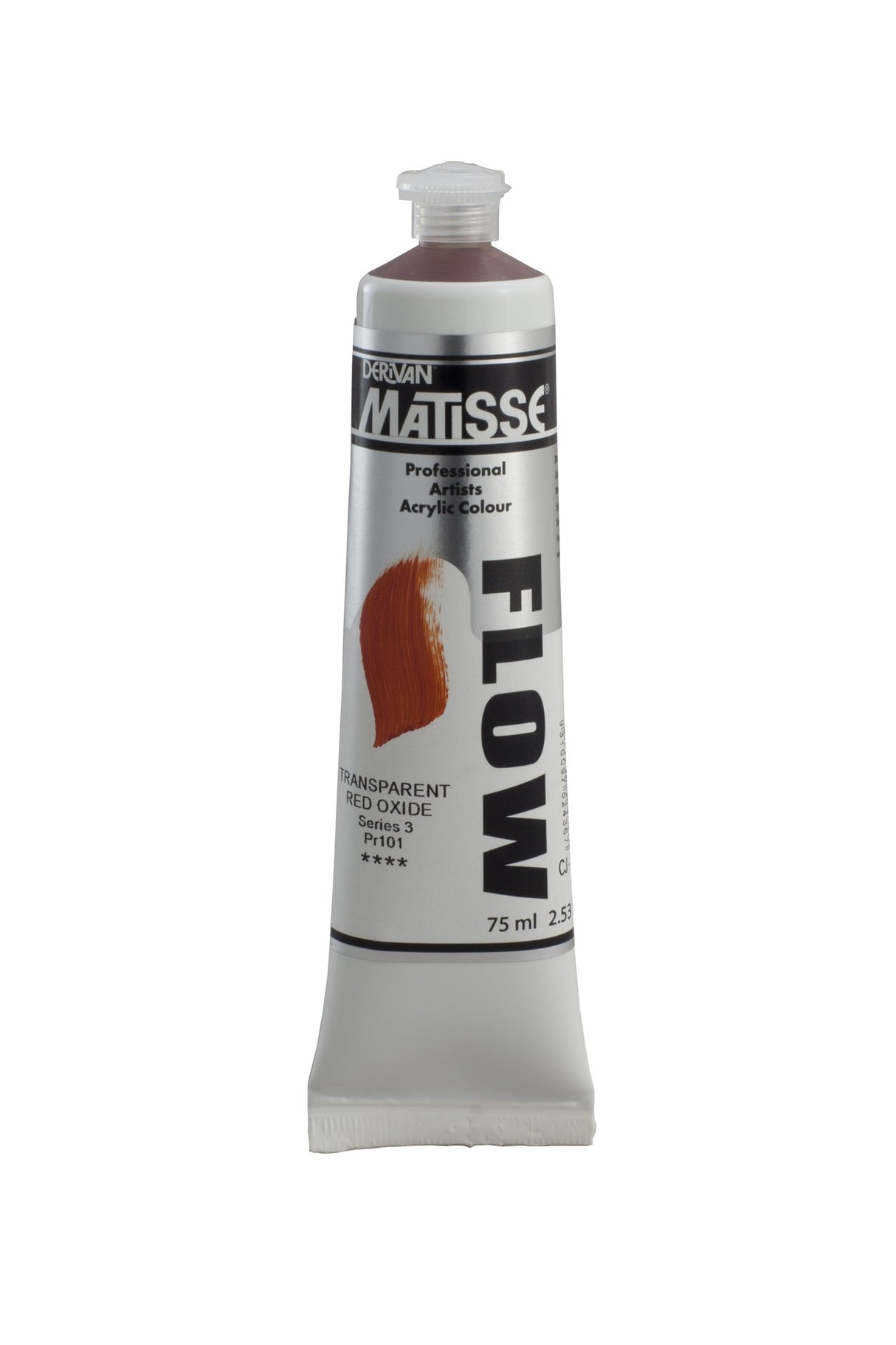 MATISSE FLOW 75ML TRANS RED OXIDE S3