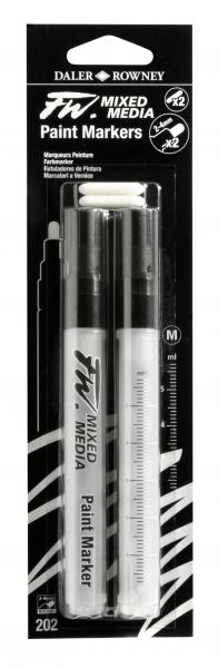 FW MIXED MEDIA MARKER SET MED RND 2-4mm