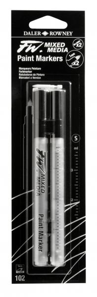 FW MIXED MEDIA MARKER SET HARD POINT 1mm