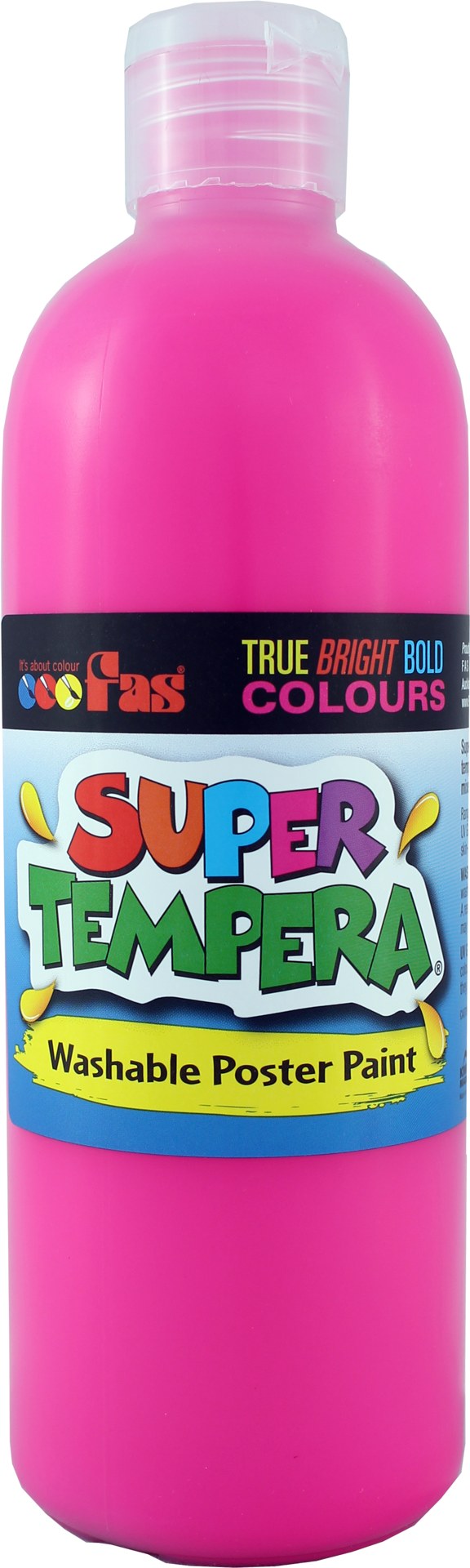 FAS SUPER TEMPERA 250ml FLUO MAGENTA