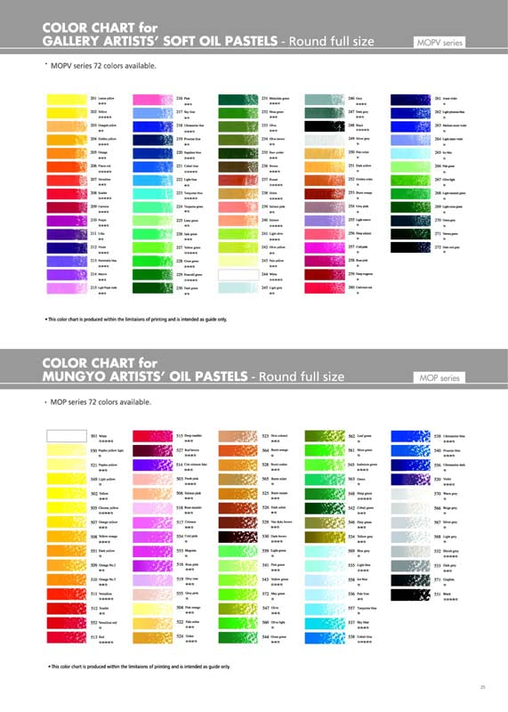 GALLERY OIL PASTELS CAD. GREEN (6)