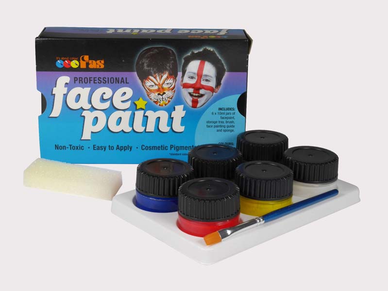FAS PRO FACE PAINT SET 6 x 15ml