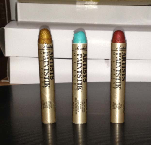 MARKAL PAINTSTIK GLITTER RED