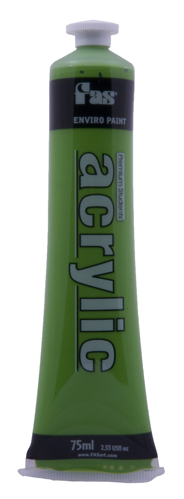 FAS STUDENT ACRYLIC 75ml GREEN LIGHT