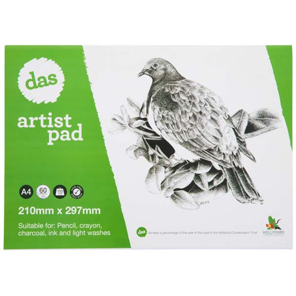 DAS ARTISTS PAD (WOODPIGEON) 60sht A4