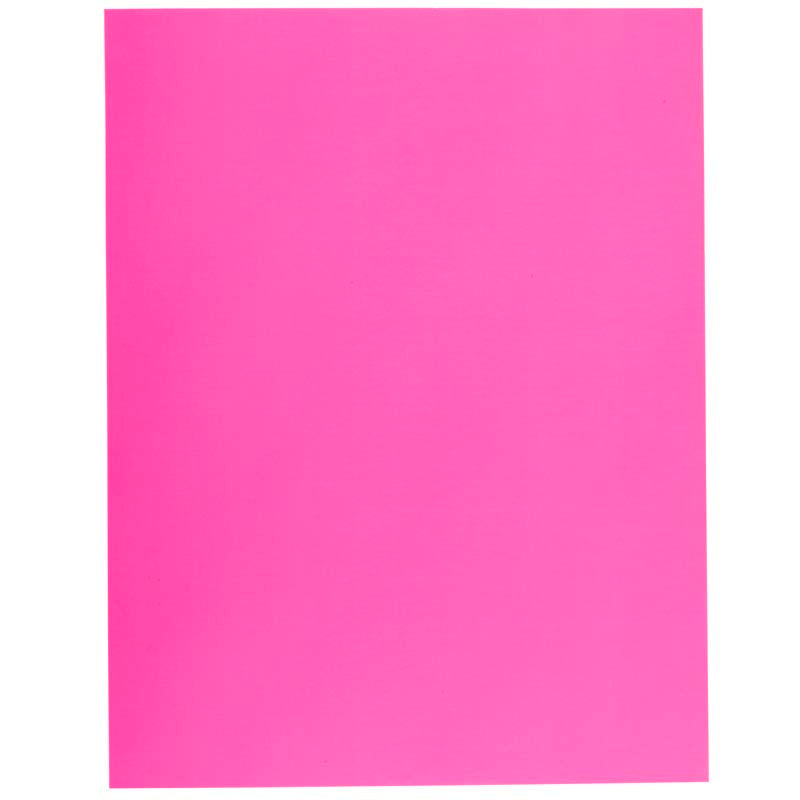FLUORESCENT SHOWCARD 50x65 PINK