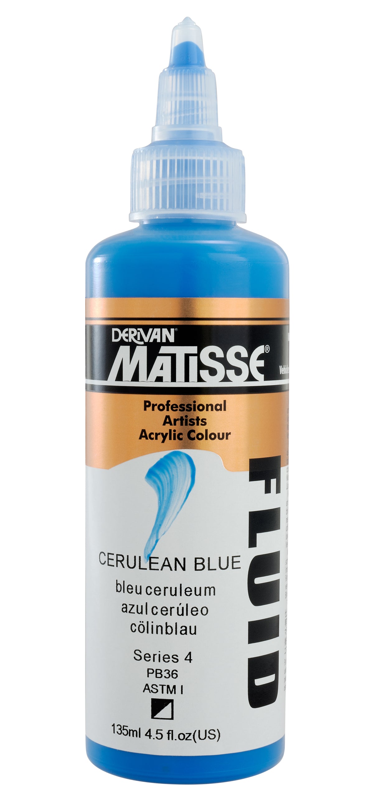 Matisse FLUID 135ml Cerulean Blue
