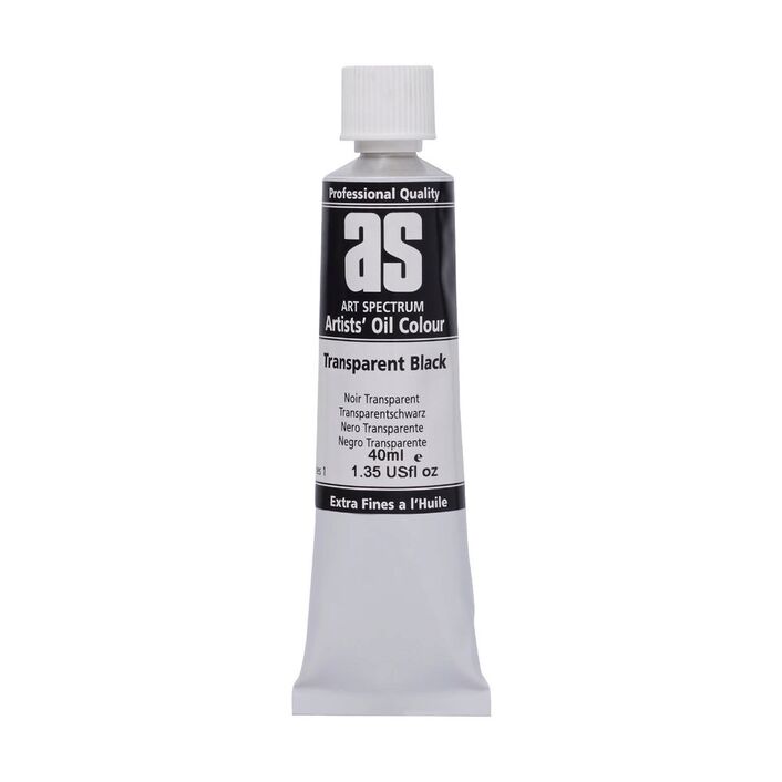 AS OIL 40ML S1 TRANSPARENT BLACK