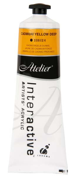ATELIER 80ml CADMIUM YELLOW DEEP