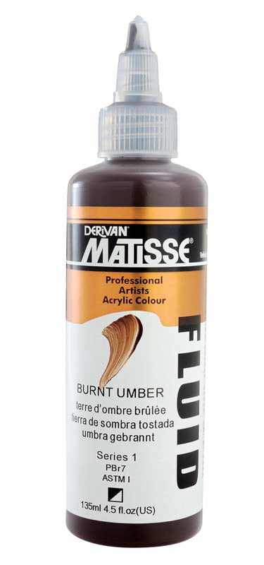 Matisse FLUID 135ml Burnt Umber