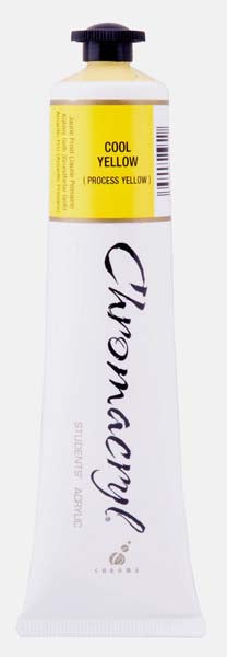 CHROMACRYL 75ml COOL YELLOW (PROCESS YEL