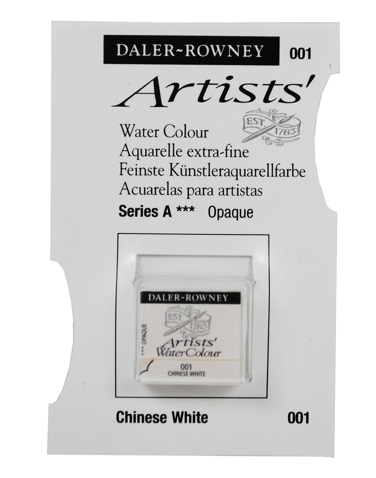 D-R AWC H-PAN CHINESE WHITE