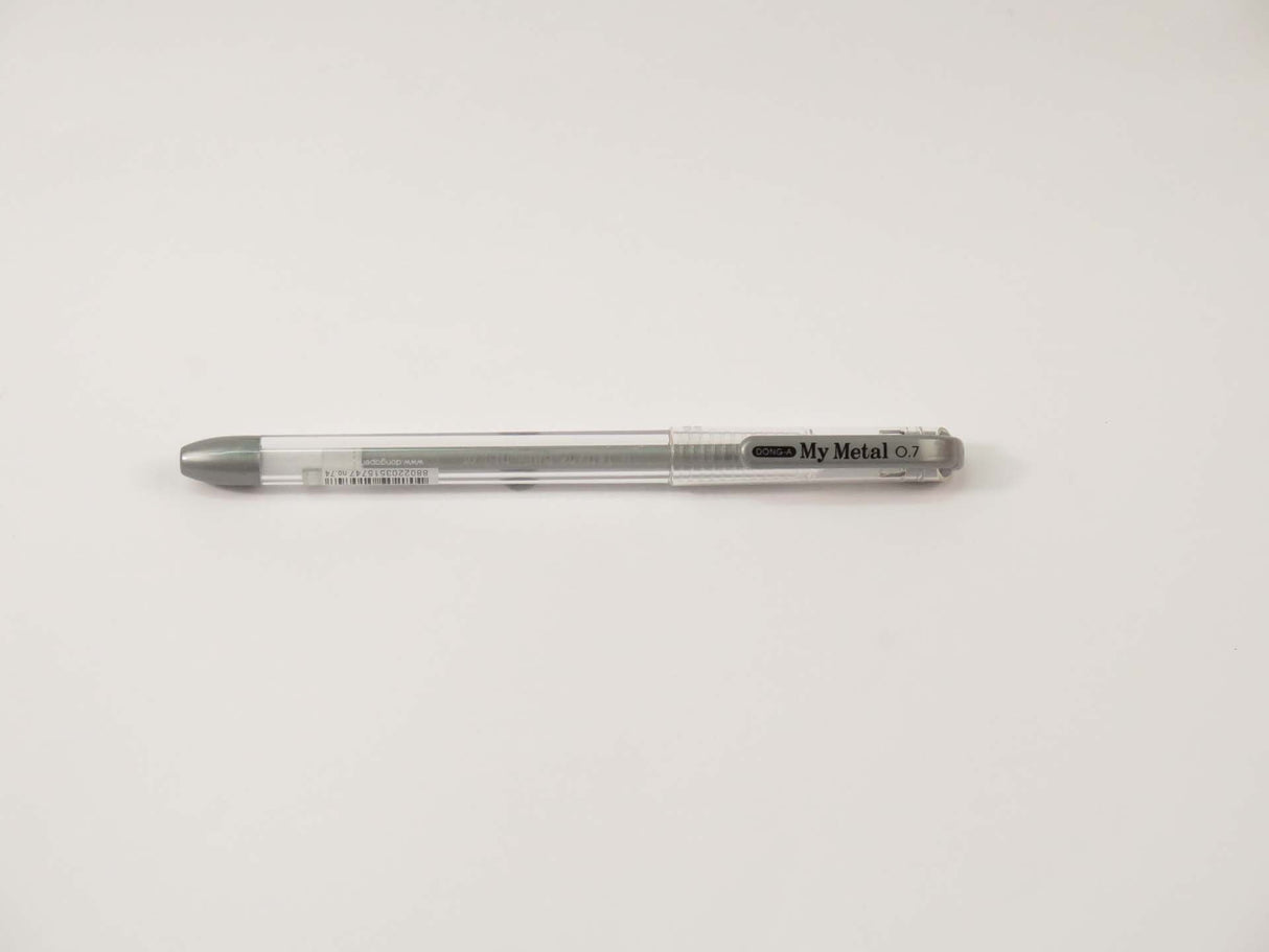 MY MET A/FREE PEN 0.7mm SILVER