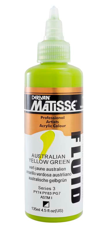 Matisse FLUID 135ml Aust Yellow Green