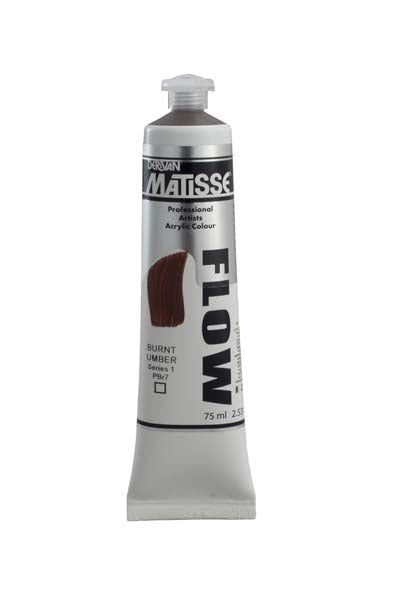 MATISSE FLOW 75ML BURNT UMBER S1