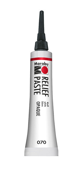MARABU RELIEF PASTE 20ml 070 WHITE