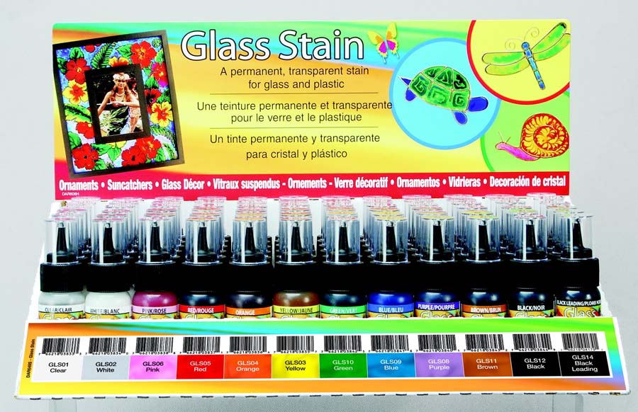 GLASS STAINS 1oz BROWN