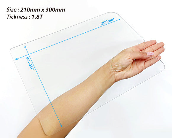 MUNGYO PURE GLASS PALETTE 210mmx300mm