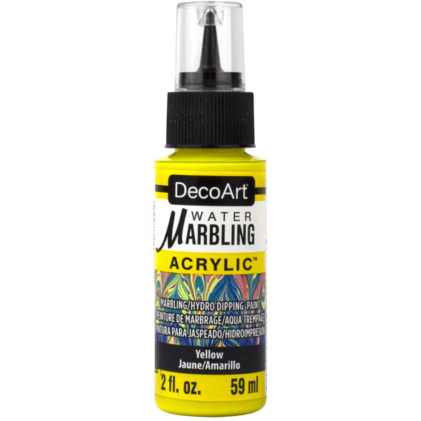 WATER-MARBLING PAINT 2oz YELLOW