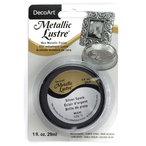 DECOART METALLIC LUSTRE 1oz SILVER SPARK