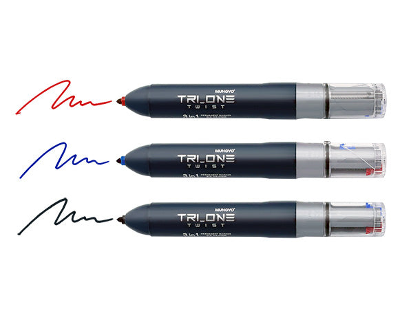 MUNGYO TRI-ONE PERMANENT MARKER 3-in-1