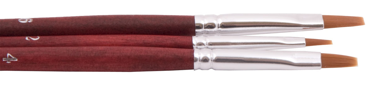 28-V BRUSH SET TAKLON SHADER