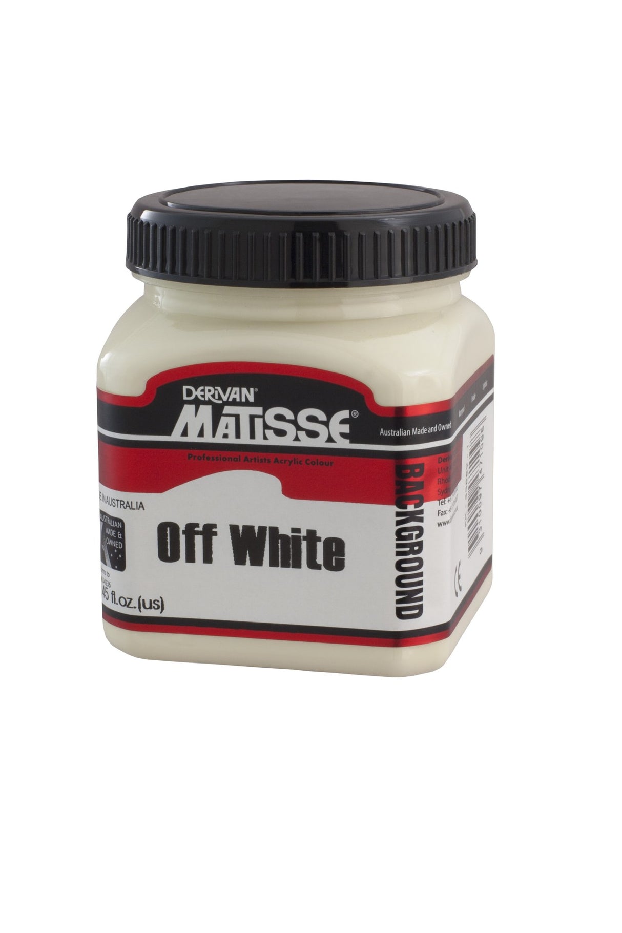 MATISSE BACKGROUND 250ML WARM WHITE (OFF WHITE)