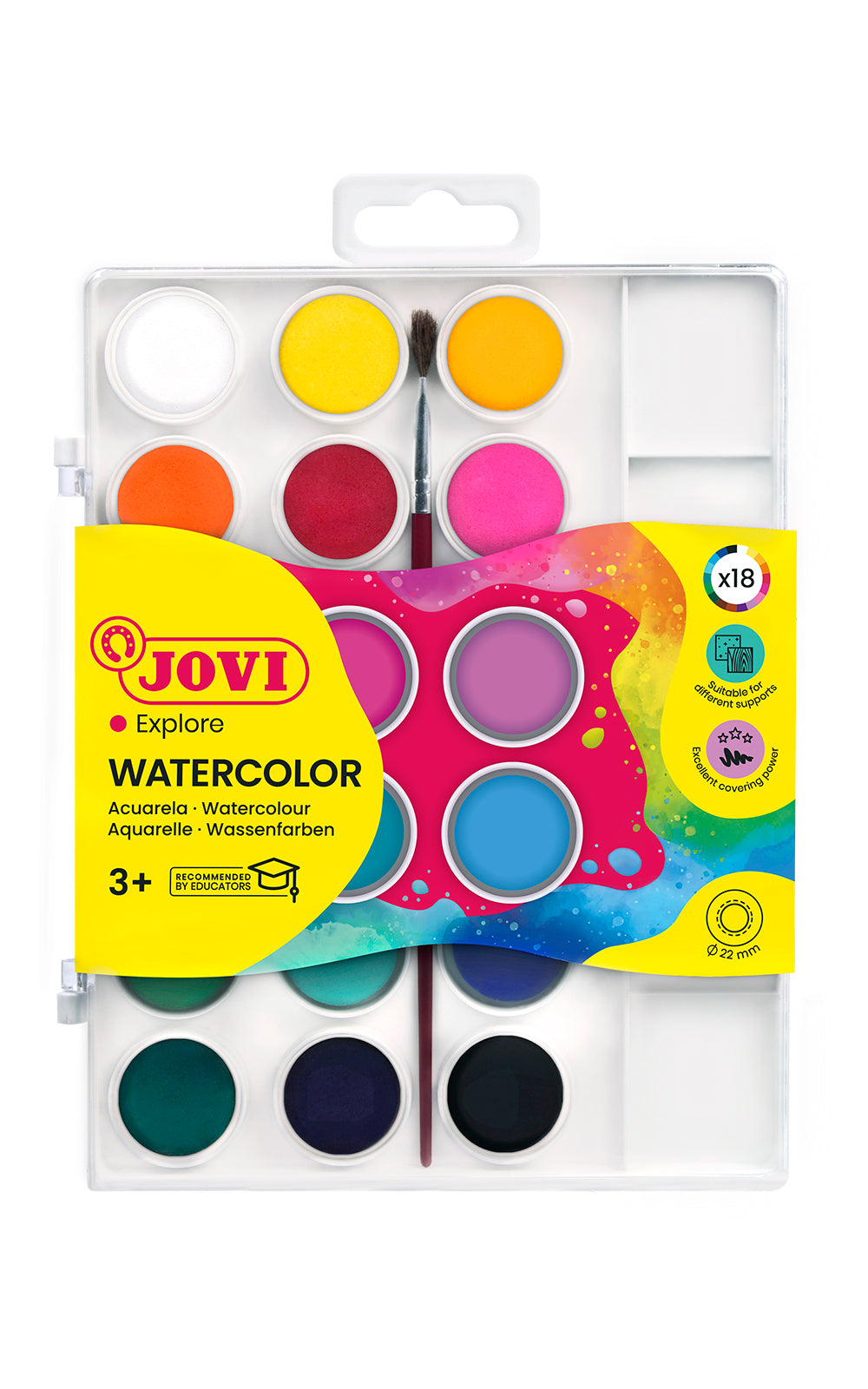 JOVI WATER COLOURS 22mm Bars 18s