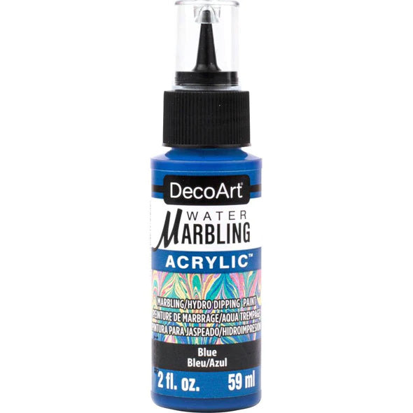 WATER-MARBLING PAINT 2oz BLUE
