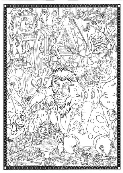 COOL ART DOODLE POSTER TOYS